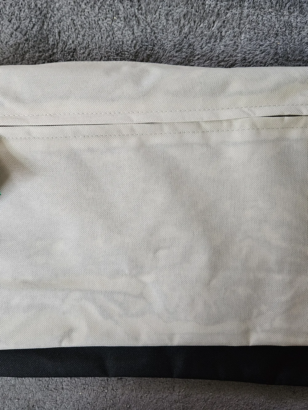 United Colors of Benetton Reversible Black/ivory  Messenger Bag